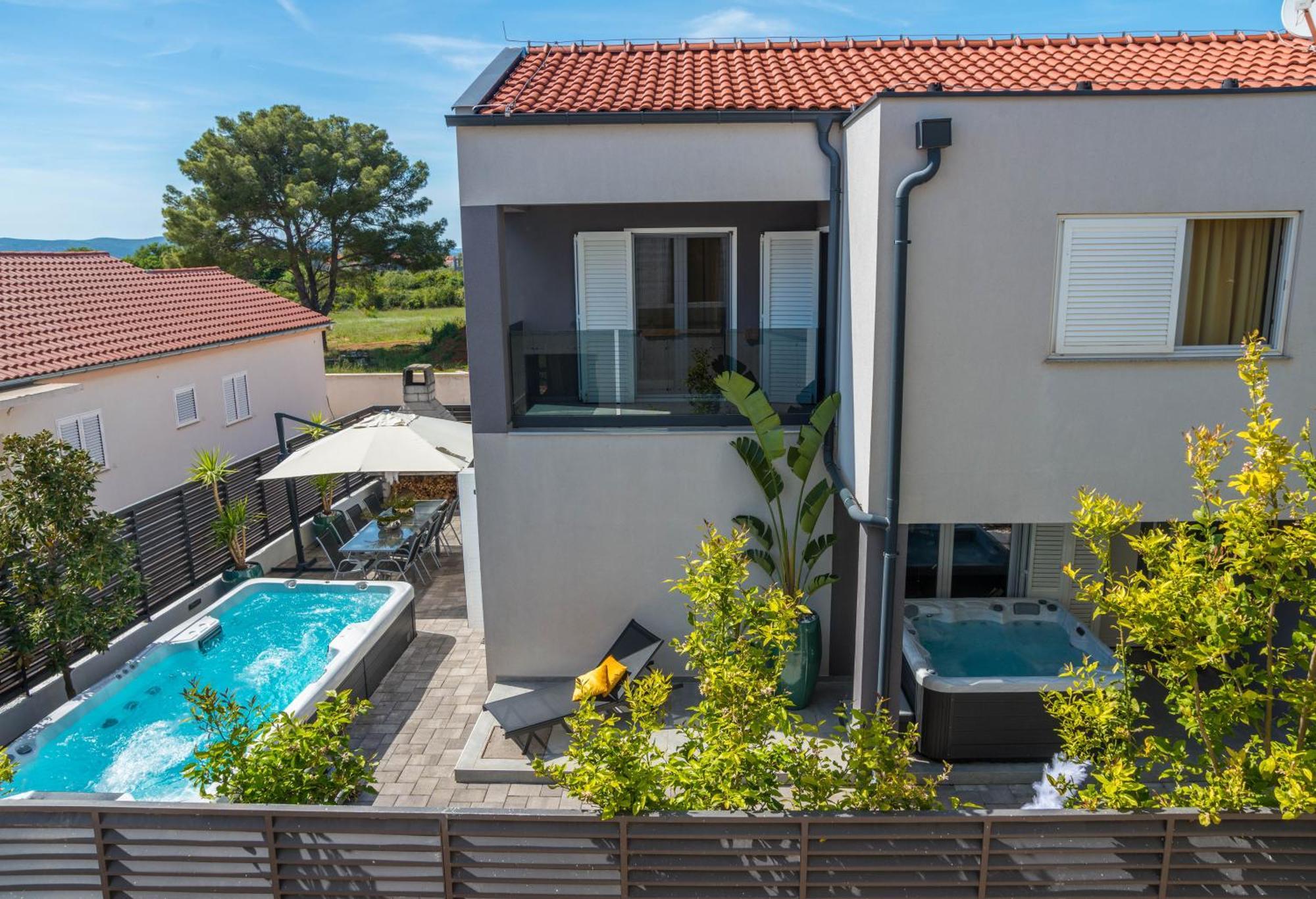 House With Pool Ledenko Apartment Biograd Na Moru Exterior photo